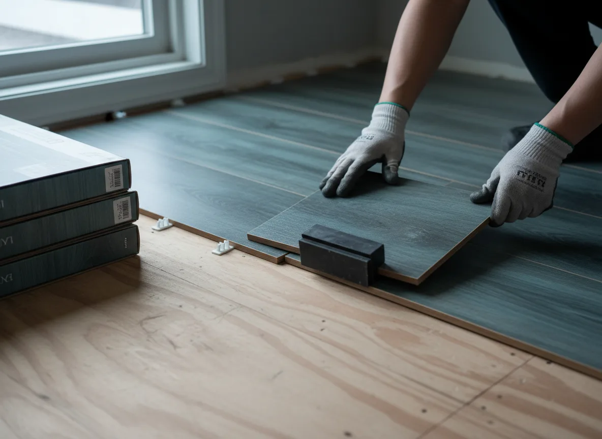 Luxury Vinyl Plank Installation company in Howard, KS